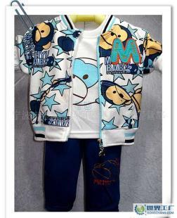 童裝選購新思路 嬰兒韓版連帽三件套的時(shí)尚與實(shí)用價(jià)值